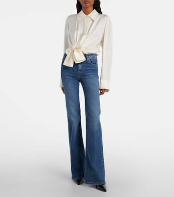 The Icon Long mid-rise flared jeans | Frame