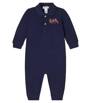 Baby embroidered cotton onesie | Polo Ralph Lauren Kids