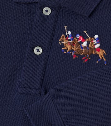 Baby embroidered cotton onesie | Polo Ralph Lauren Kids