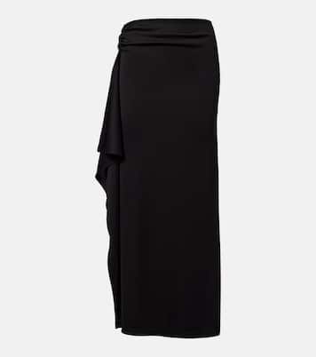 Maxirock aus Jersey | Christopher Esber