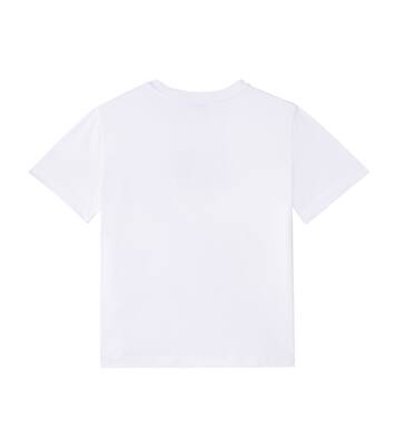 DG patch-appliqué cotton T-shirt | Dolce&Gabbana Kids