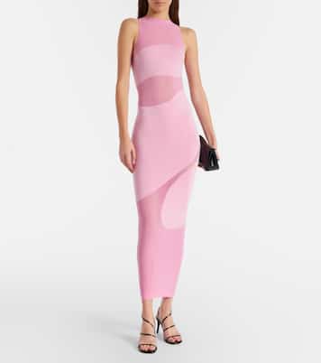 Shade拼接中长连衣裙 | Wolford