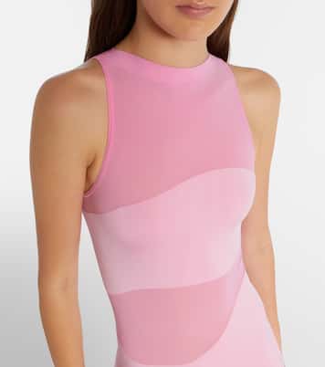 Shade拼接中长连衣裙 | Wolford