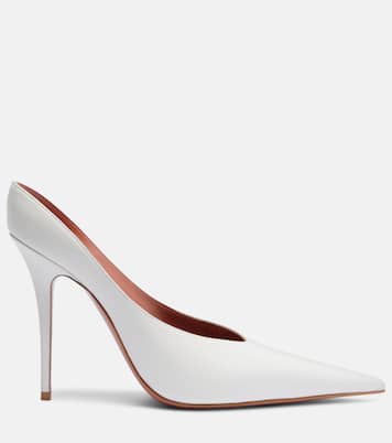 Anok leather pumps | Amina Muaddi