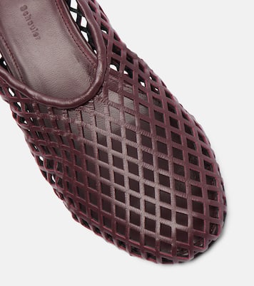 Tee 60 perforated leather slingback pumps | Proenza Schouler