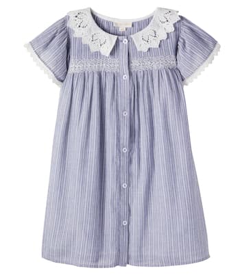 Robe chemise Arlina rayée en coton | Louise Misha