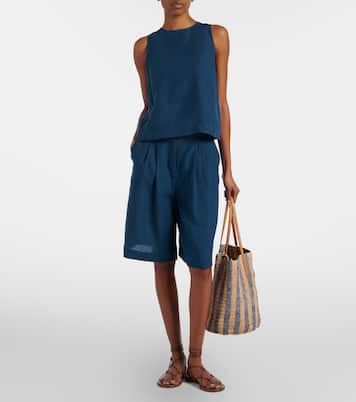 Plaisant linen Bermuda shorts | Eres