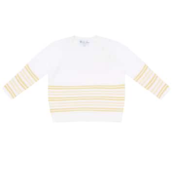 Baby - Pullover Tiny a righe in cotone | Loro Piana Kids