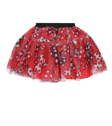 Falda de tul estampada | Monnalisa
