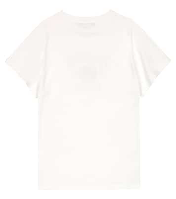 Camiseta de algodón con logo | Balmain Kids