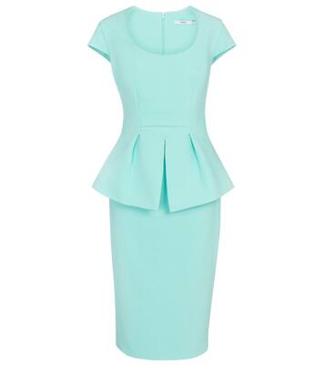 Vestido midi Sasha de crepé | Safiyaa