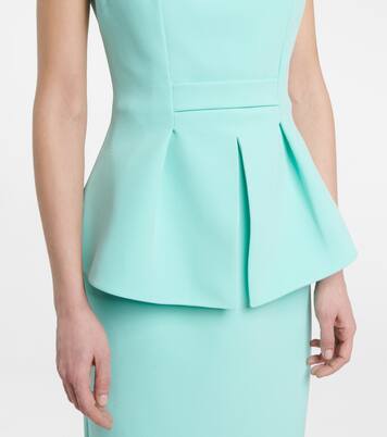 Vestido midi Sasha de crepé | Safiyaa