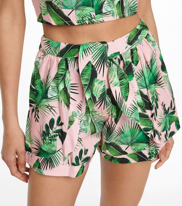 Shorts Claudia a stampa in cotone | Alexandra Miro