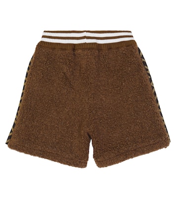 Short en laine mélangée | Fendi Kids