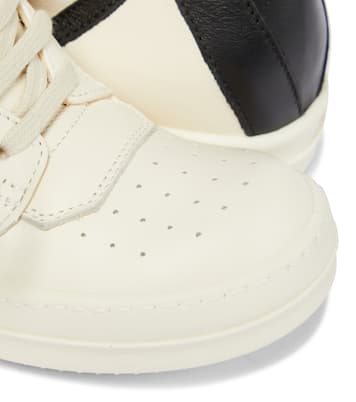 High-Top Sneakers Geobasket aus Leder | Rick Owens Kids