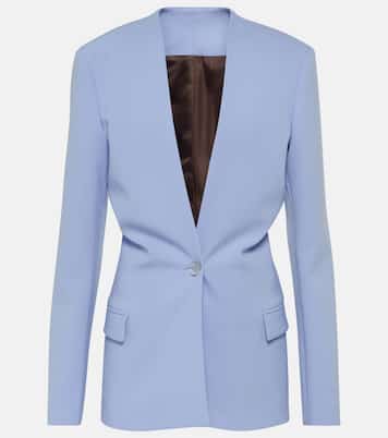 Thelma crêpe blazer | The Attico