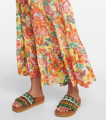 Kimi floral shirt dress | Poupette St Barth
