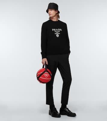 Logo basketball with nylon carrier | Prada