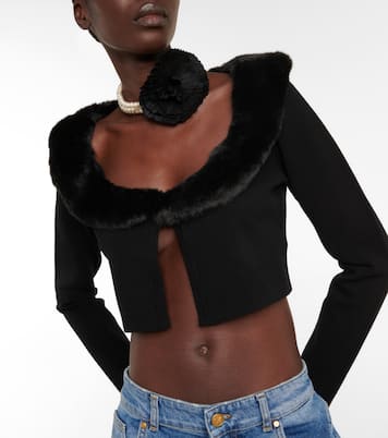 Cardigan raccourci | Blumarine