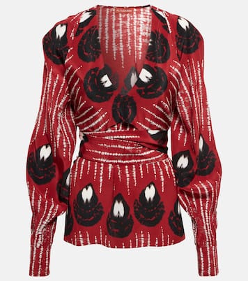 Bedruckte Bluse Dagur aus Seide | Altuzarra