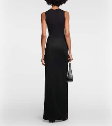 Alicja jersey maxi skirt | Galvan