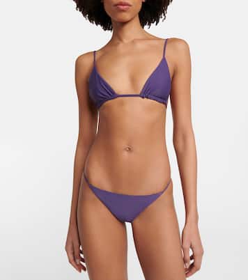 Top de bikini triangular Via | Jade Swim