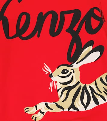Printed cotton sweatshirt | Kenzo Kids
