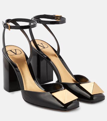 Escarpins One Stud en cuir verni | Valentino Garavani