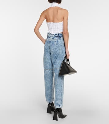 Jeans rectos Shobak desteñidos | The Mannei