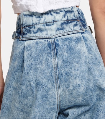 Jeans rectos Shobak desteñidos | The Mannei