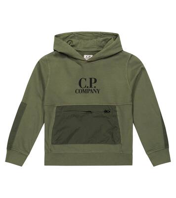 Hoodie aus Baumwoll-Fleece | C.P. Company Kids