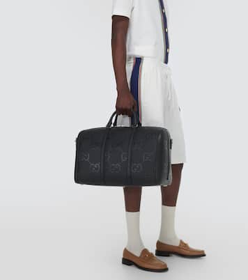 Jumbo GG leather travel bag | Gucci