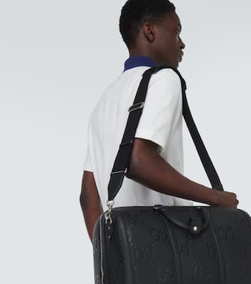 Jumbo GG leather travel bag | Gucci
