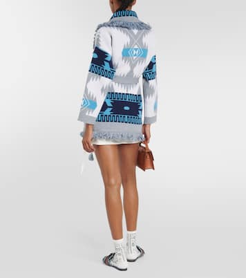 Icon jacquard cashmere cardigan | Alanui