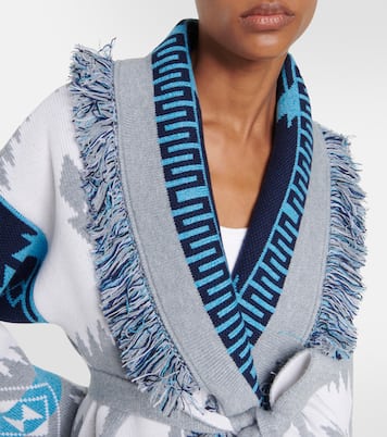 Icon jacquard cashmere cardigan | Alanui