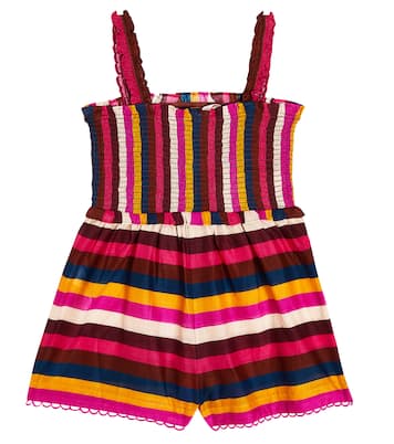 Vestido Ginger Shirred de algodón | Zimmermann Kids