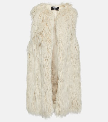 Gilet in pelliccia sintetica | Balmain