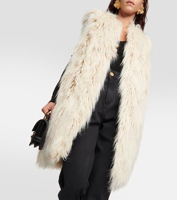 Gilet in pelliccia sintetica | Balmain
