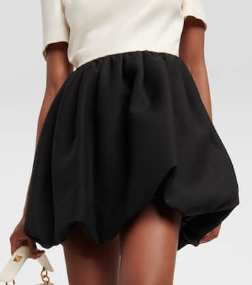 Wool and silk minidress | Valentino