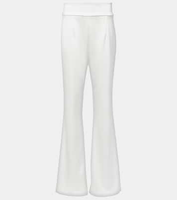 Pantalon de mariée Sculpted en satin | Galvan