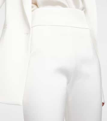 Pantalon de mariée Sculpted en satin | Galvan