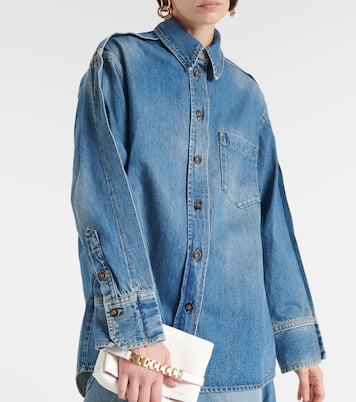 Oversize-Jeanshemd | Victoria Beckham