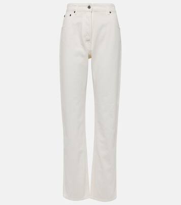 Jeans regular a vita alta | Prada