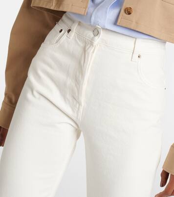 Jeans regular a vita alta | Prada