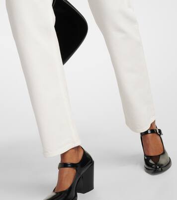 Jeans regular a vita alta | Prada