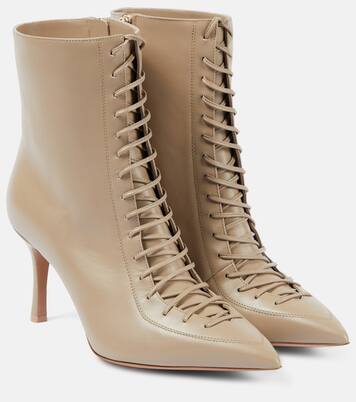Bottines Blaine 80 en cuir en marron Malone Souliers Mytheresa
