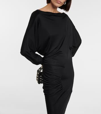 Oron ruched jersey maxi dress | Khaite