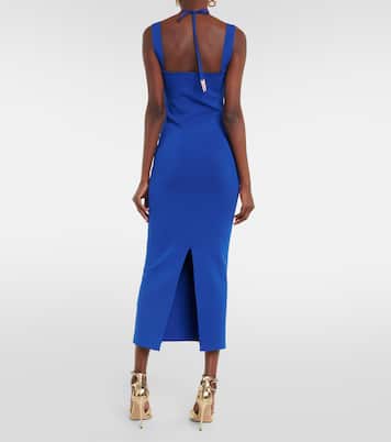 Abito midi Kali con cut-out | Galvan