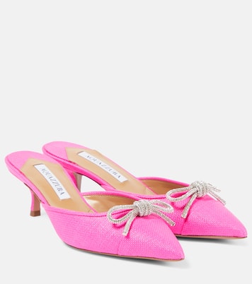 Mules Parisina 50 à cristaux | Aquazzura