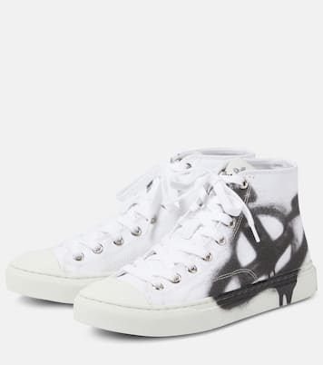 Sneakers alte Plimsoll con stampa | Vivienne Westwood